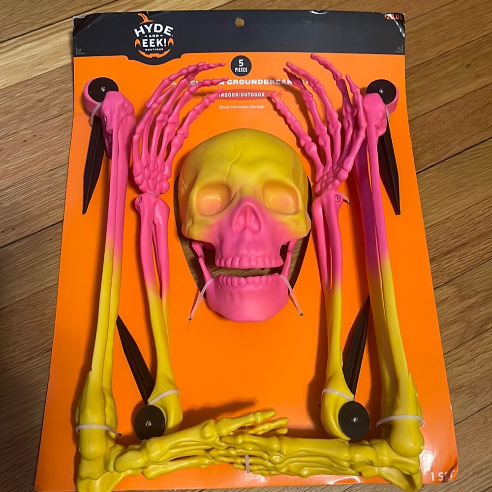 Hyde and Eek Ombre Pink and Yellow Groundbreaker Skeleton